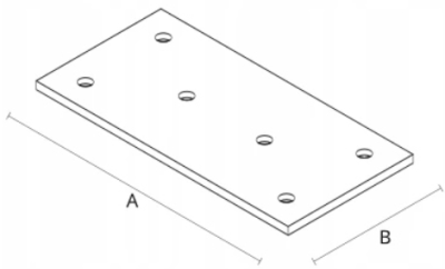 PAS PERFOROWANY 1200x40x2.0