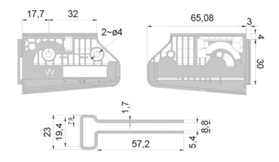 ZAWIESZKA MEBLOWA REGULOWANA ZM-276 G11 (L+P)