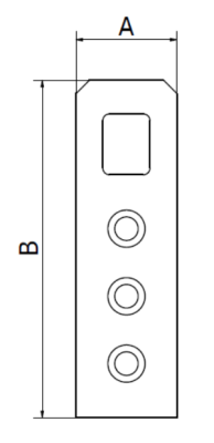 ZAWIESZKA MEBLOWA 15 x 38 mm