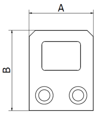 ZAWIESZKA MEBLOWA 20 x 25 mm