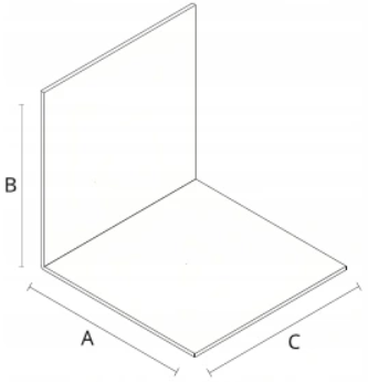 NIEWIDZIALNA PÓŁKA NA KSIĄŻKI 150x60x125x2.0 CZARNA