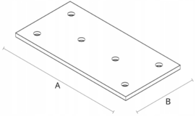 ZAWIESZKA MEBLOWA 35x18x1.5