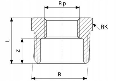 ZŁĄCZKA REDUKCYJNA 1 x 3/4