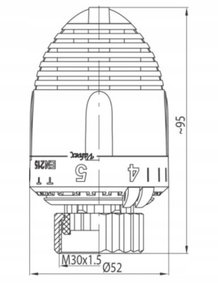 GŁOWICA TERMOSTATYCZNA TYP GZ.05